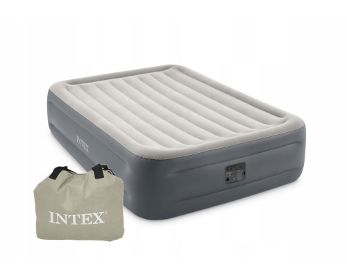 Надувная кровать Intex  Airbed 152x203x46см Essential Rest,встроенный насос 220V арт. 64126 