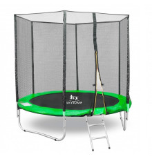 Батут SKYJUMP (скайджамп) basic 312 cм с защитной сеткой и лестницей