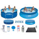 Надувной бассейн intex easy set 183х51см, 886л, от 3лет, арт. 28101