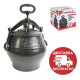 Афганский казан черный 5 литров, с ручками