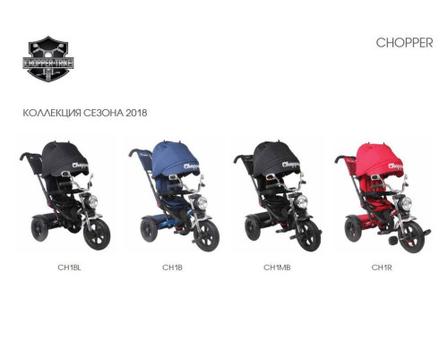 Детский трёхколёсный велосипед Chopper Trike CH1G (бирюзовый) надувные колеса 12/10 Детский трёхколёсный велосипед Chopper Trike CH1G (бирюзовый) надувные колеса 12/10