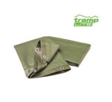 Шатер, тент палатка Tramp Lite 4*6м Терпаулинг, зеленый, арт TLTP-003 