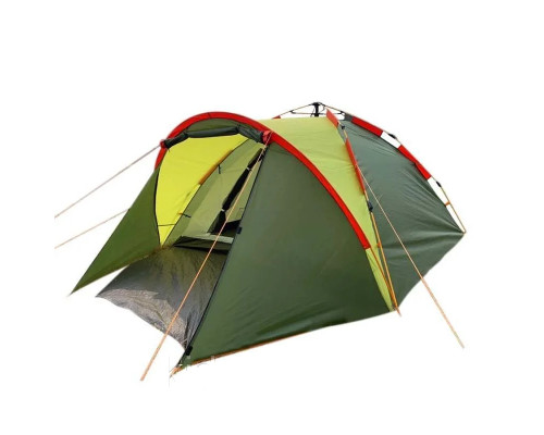 Палатка туристическая 3-х местная автоматическая Mircamping ((220+100)х220х135 см), арт. 900 