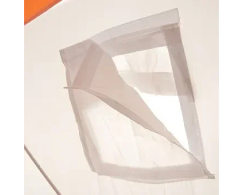 Зимняя палатка куб для рыбалки СЛЕДОПЫТ 1,8 х1,8 м, Oxford 240D PU 1000, 3-местная, бело-оранж., арт. PF-TW-02