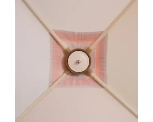 Зимняя палатка куб для рыбалки СЛЕДОПЫТ 1,8 х1,8 м, Oxford 240D PU 1000, 3-местная, бело-оранж., арт. PF-TW-02