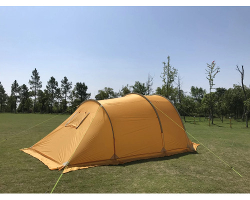 Палатка туристическая MirCamping 3-х местная с алюминиевым каркасом (450х225х150см), арт. 1017