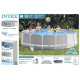 Каркасный бассейн intex Prism Frame 457х122см, 16805л, арт. 26726