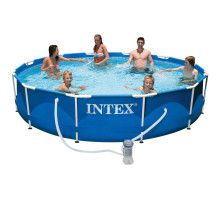 Каркасный бассейн Intex 366 х 76см с фильтр-насосом 2000 л/ч, арт. 28212