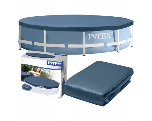 Тент чехол для каркасного бассейна intex 366 см, арт. 28031